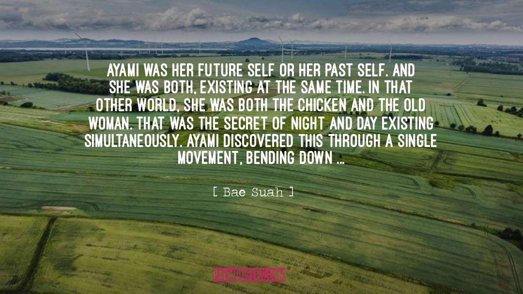 Bae Suah Quotes: Ayami was her future self