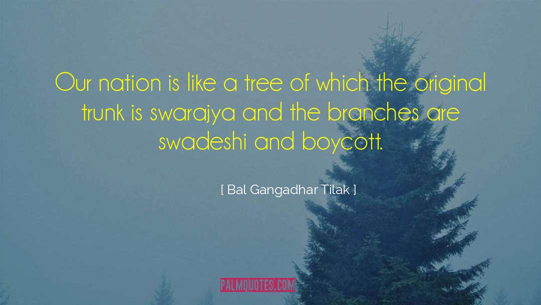 Bal Gangadhar Tilak Quotes: Our nation is like a