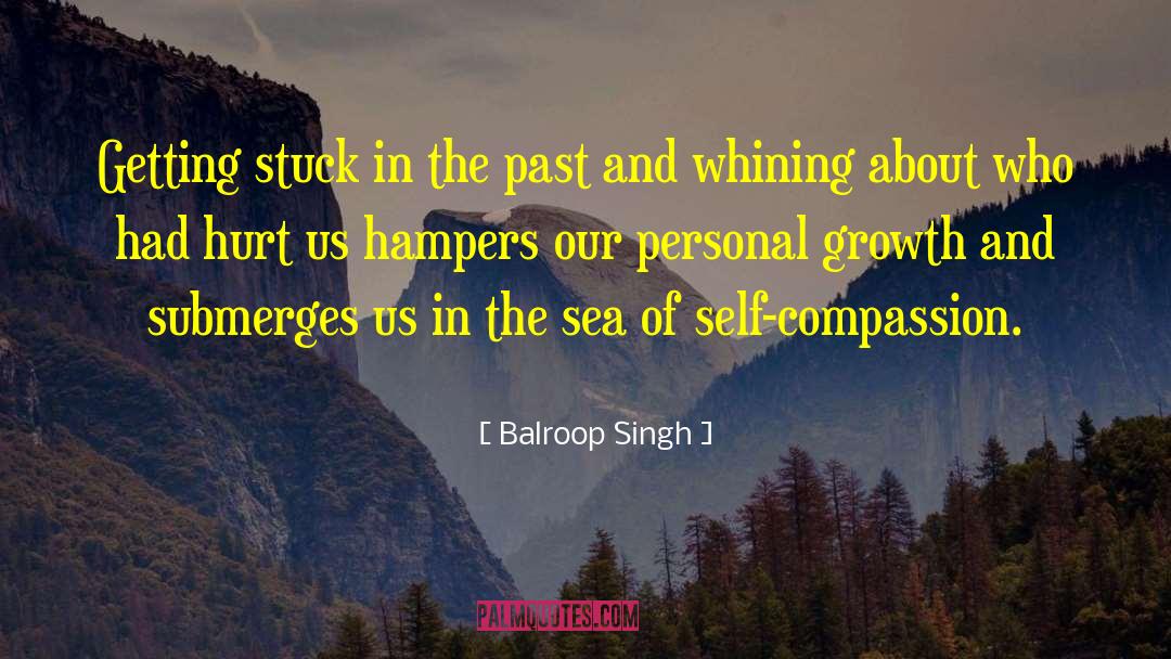 Balroop Singh Quotes: Getting stuck in the past