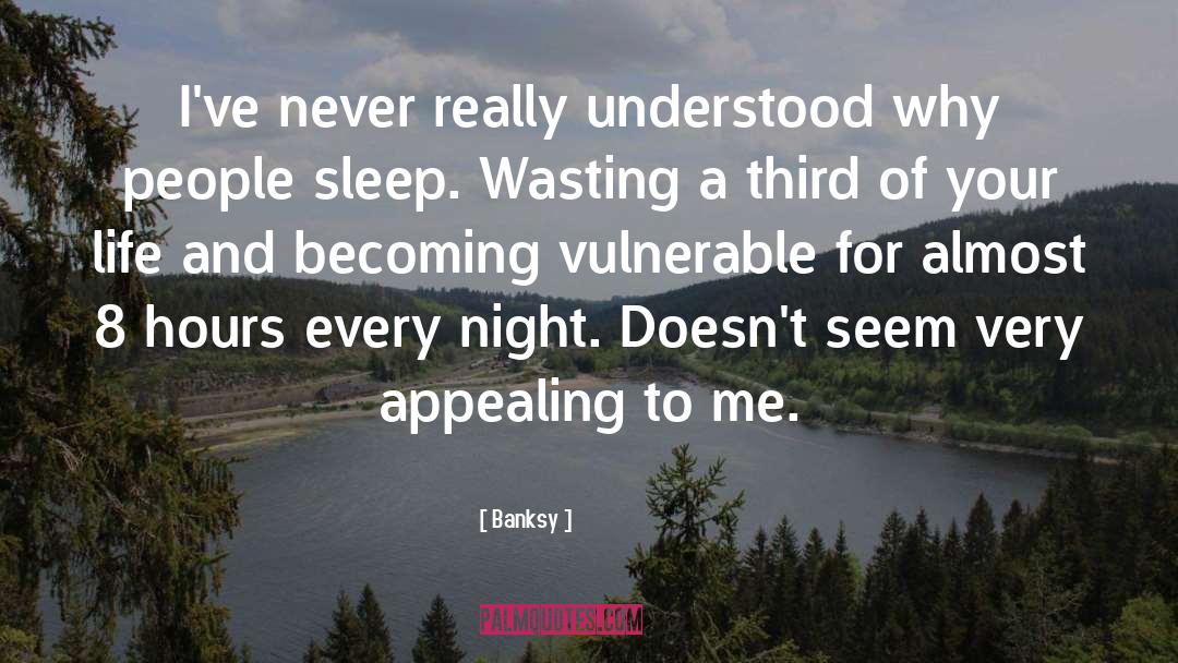 Banksy Quotes: I've never really understood why