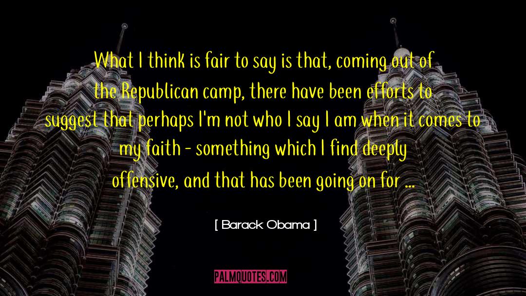 Barack Obama Quotes: What I think is fair