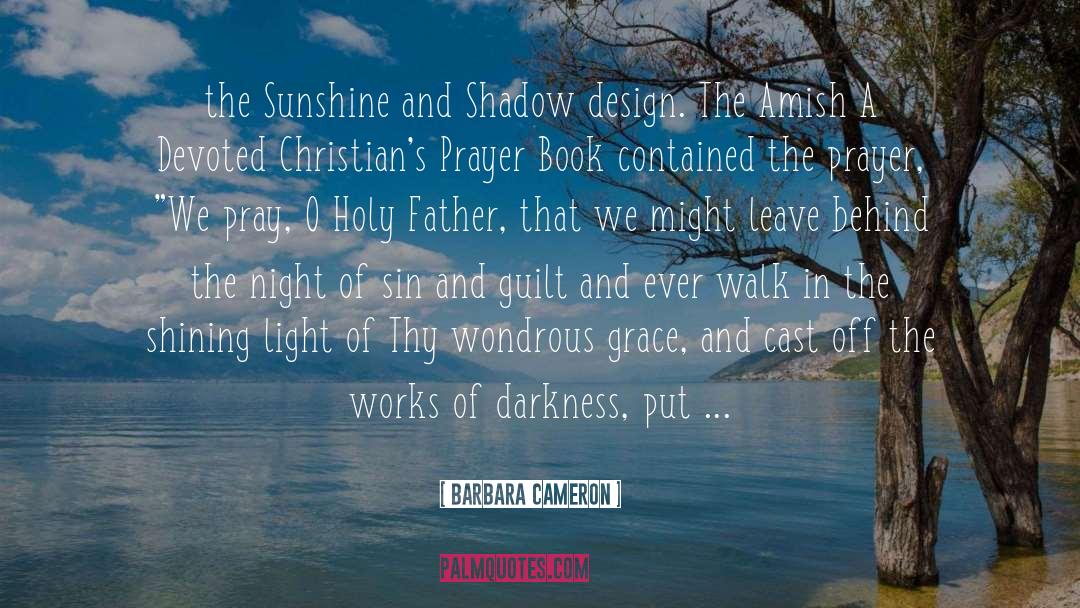 Barbara Cameron Quotes: the Sunshine and Shadow design.