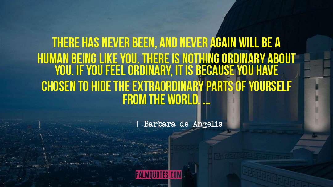 Barbara De Angelis Quotes: There has never been, and