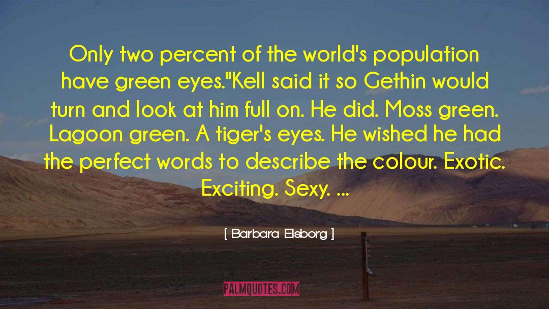 Barbara Elsborg Quotes: Only two percent of the