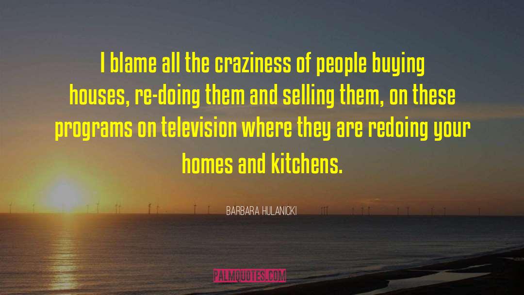 Barbara Hulanicki Quotes: I blame all the craziness
