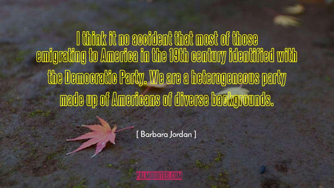 Barbara Jordan Quotes: I think it no accident