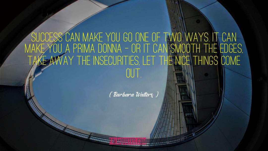 Barbara Walters Quotes: Success can make you go