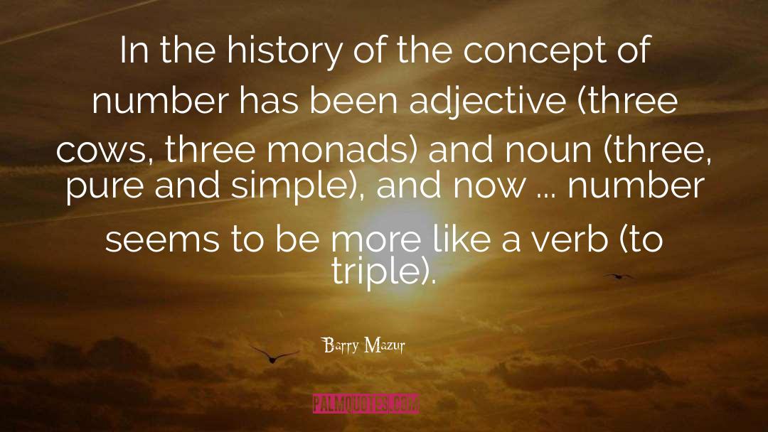 Barry Mazur Quotes: In the history of the