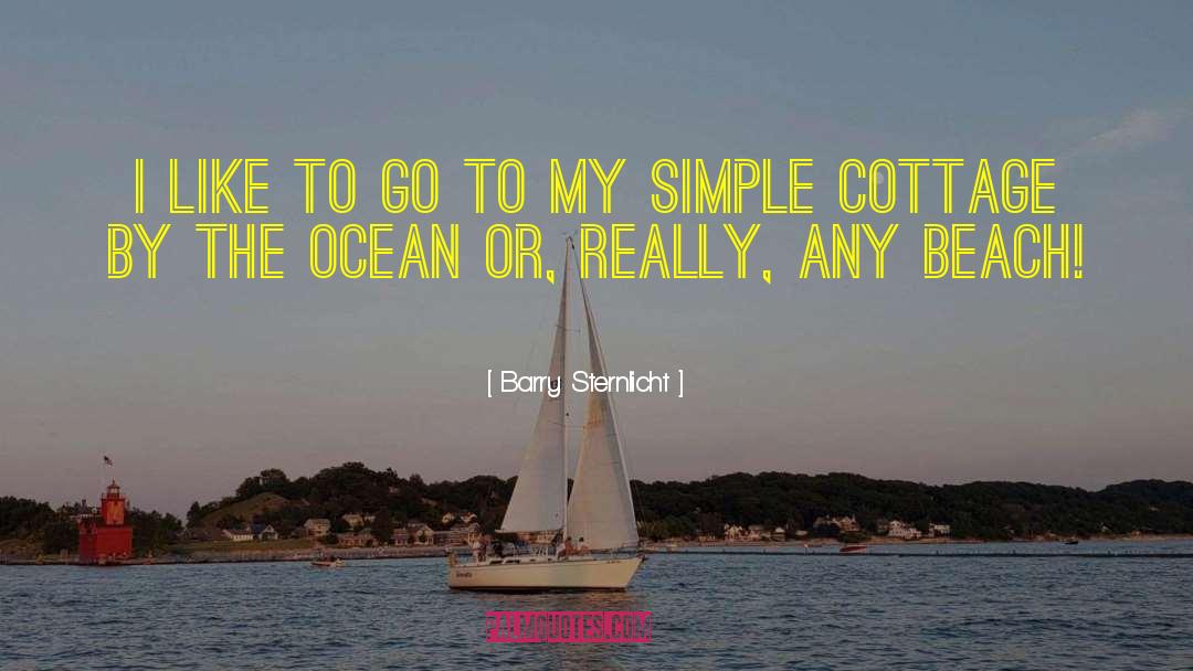 Barry Sternlicht Quotes: I like to go to