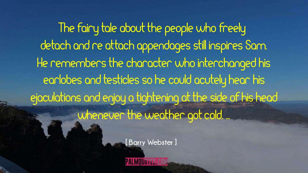 Barry Webster Quotes: The fairy tale about the