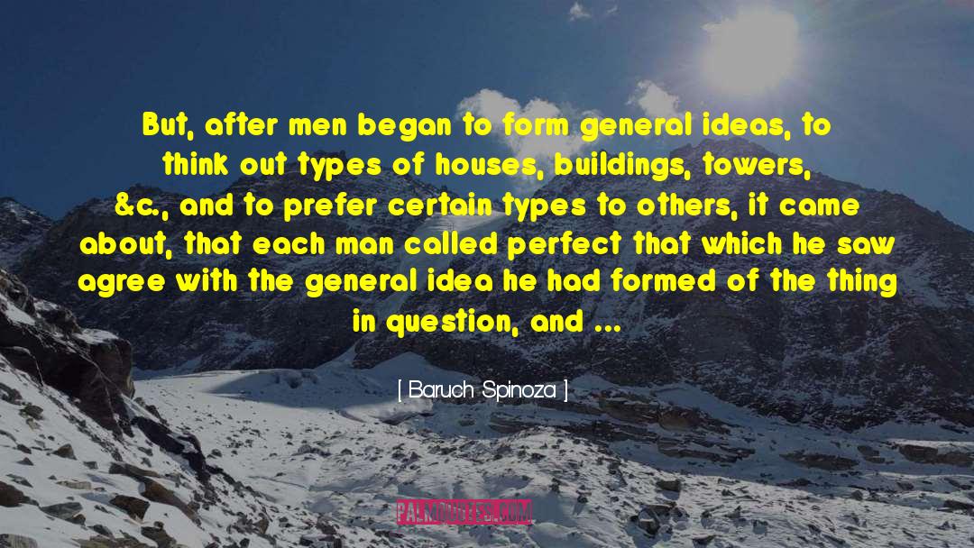 Baruch Spinoza Quotes: But, after men began to