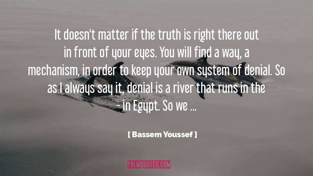 Bassem Youssef Quotes: It doesn't matter if the