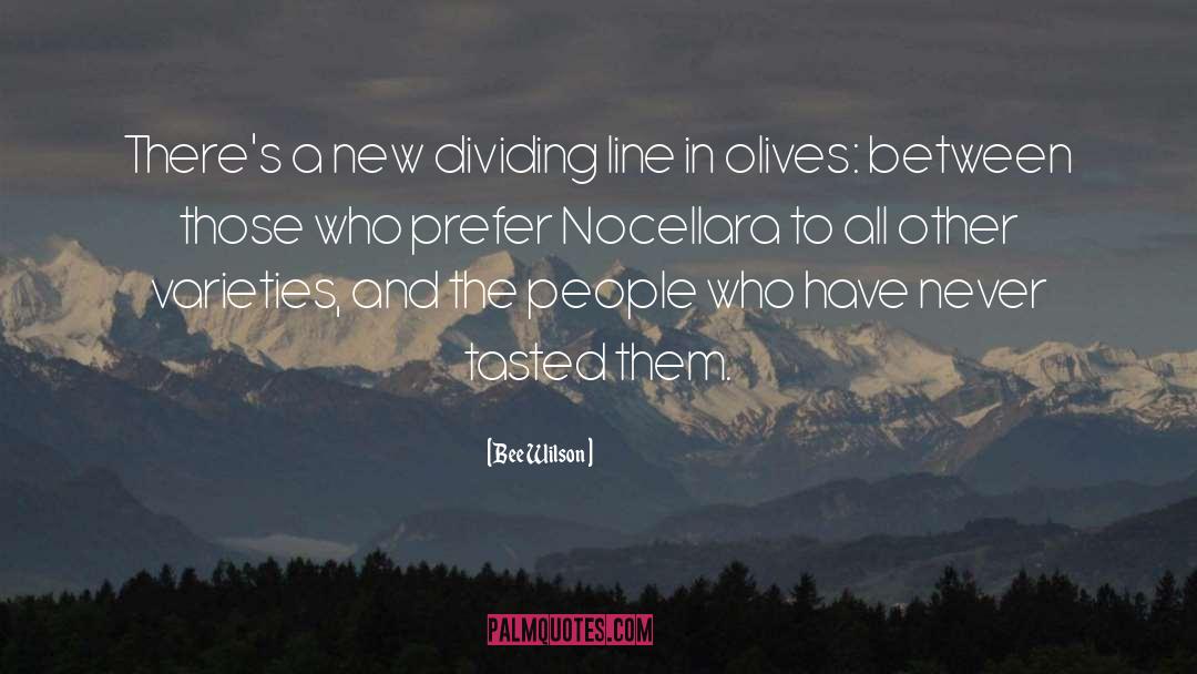 Bee Wilson Quotes: There's a new dividing line