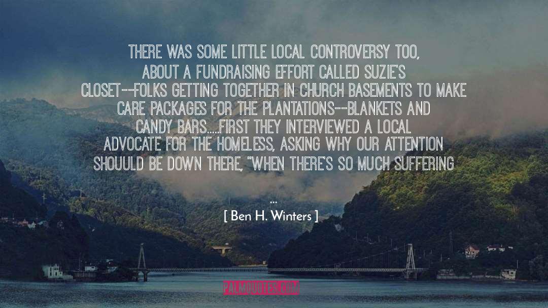 Ben H. Winters Quotes: There was some little local