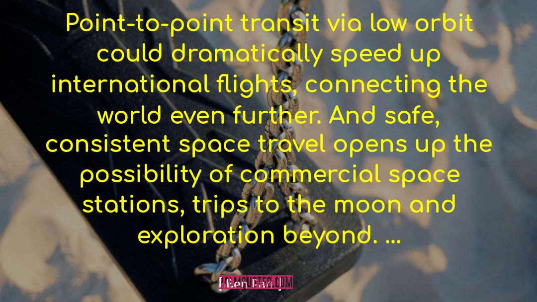 Ben Parr Quotes: Point-to-point transit via low orbit