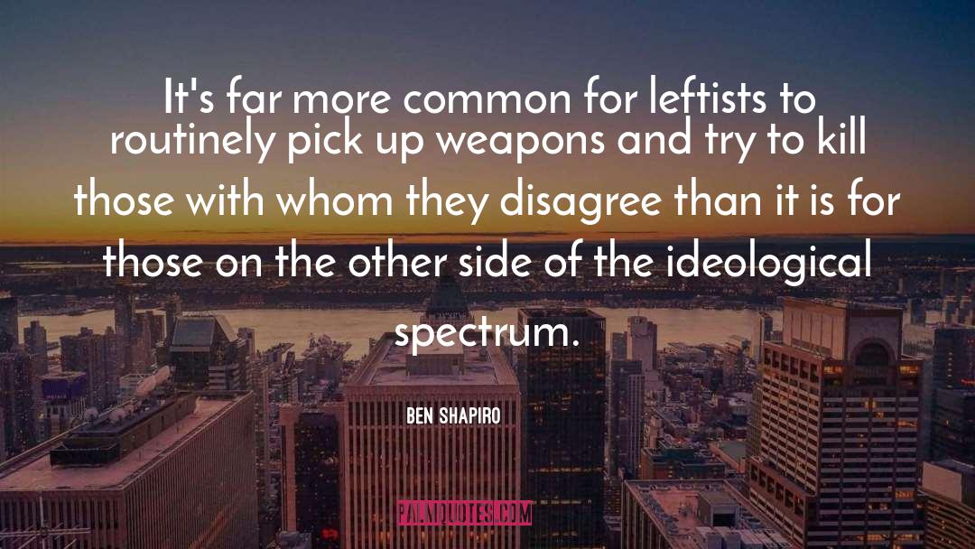 Ben Shapiro Quotes: It's far more common for