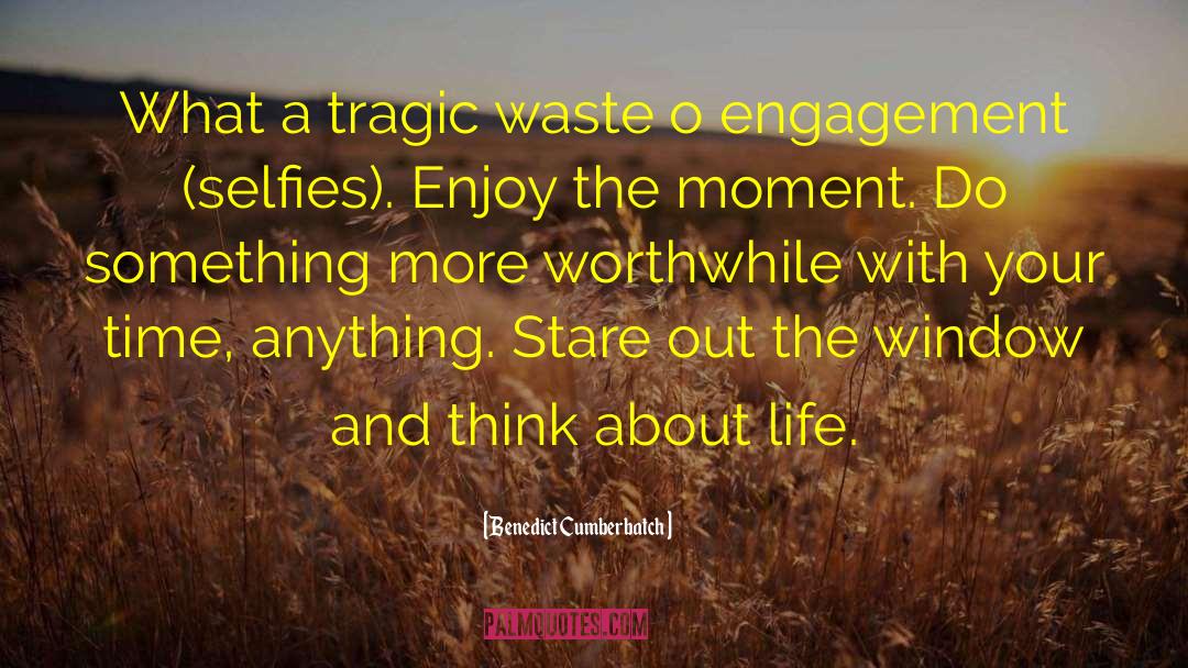 Benedict Cumberbatch Quotes: What a tragic waste o