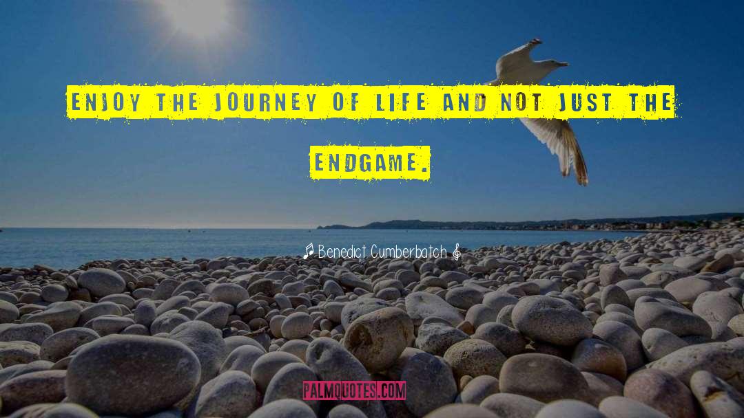 Benedict Cumberbatch Quotes: Enjoy the journey of life