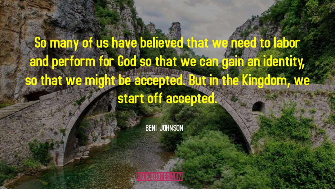 Beni Johnson Quotes: So many of us have