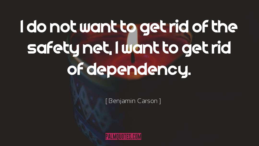 Benjamin Carson Quotes: I do not want to