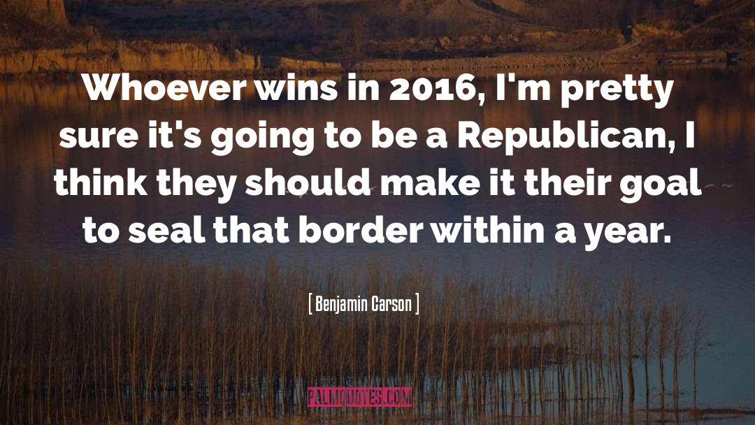 Benjamin Carson Quotes: Whoever wins in 2016, I'm