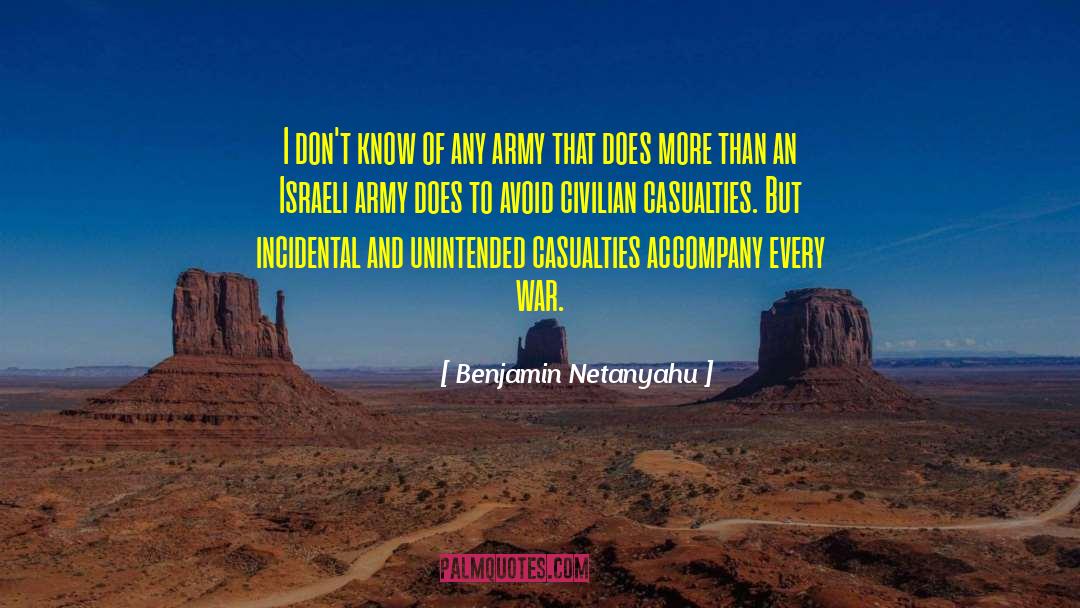 Benjamin Netanyahu Quotes: I don't know of any