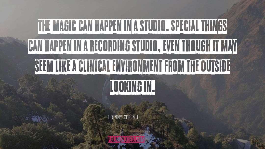 Benny Green Quotes: The magic can happen in