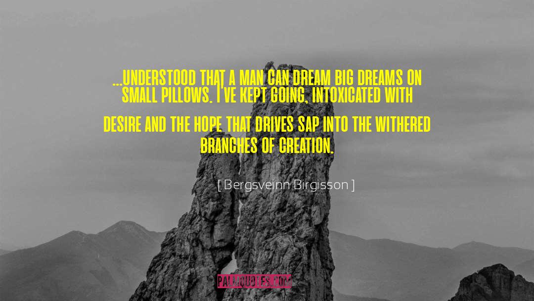 Bergsveinn Birgisson Quotes: ...understood that a man can