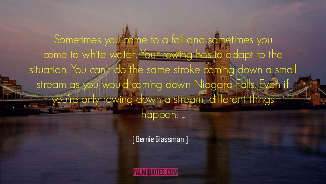 Bernie Glassman Quotes: Sometimes you come to a