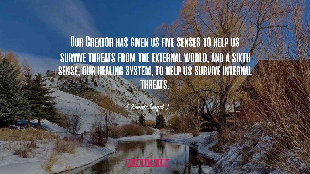 Bernie Siegel Quotes: Our Creator has given us