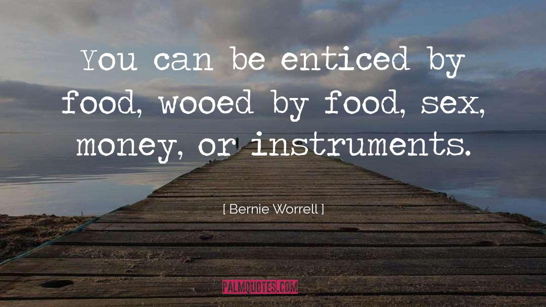 Bernie Worrell Quotes: You can be enticed by