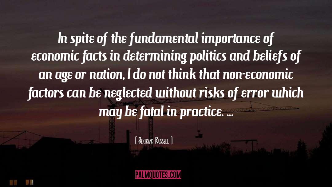 Bertrand Russell Quotes: In spite of the fundamental