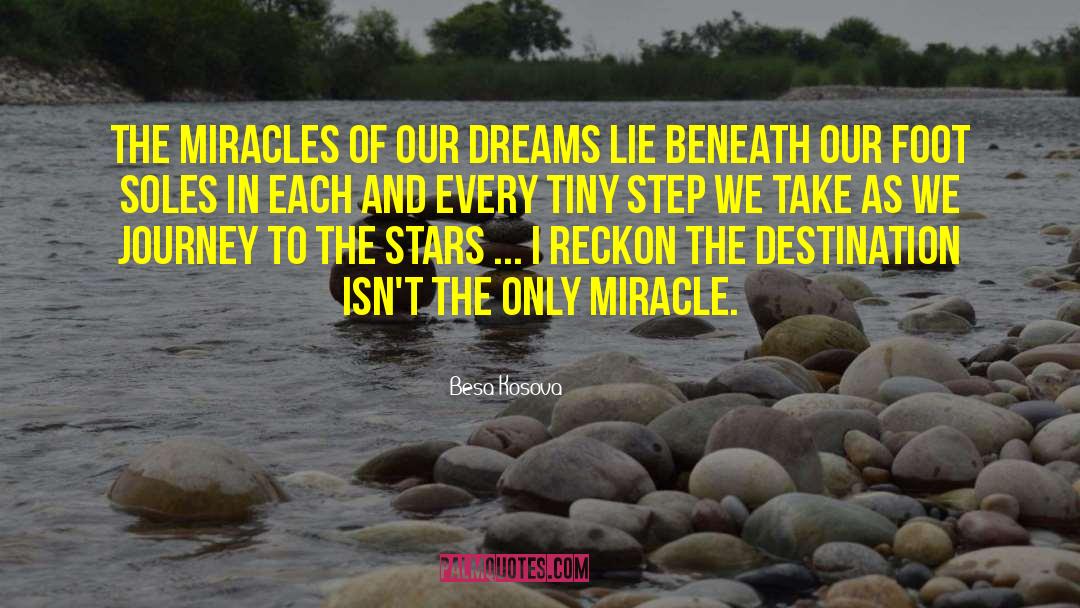 Besa Kosova Quotes: The miracles of our dreams