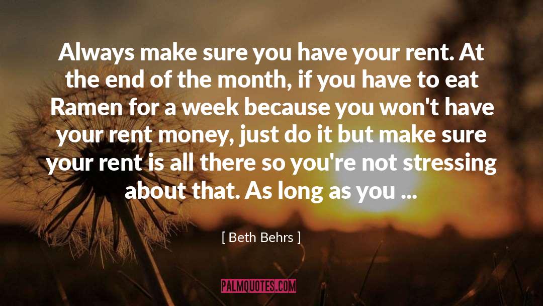 Beth Behrs Quotes: Always make sure you have
