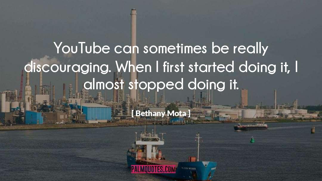 Bethany Mota Quotes: YouTube can sometimes be really