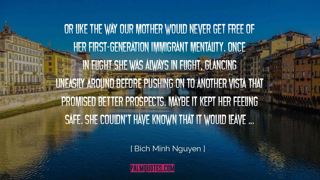 Bich Minh Nguyen Quotes: Or like the way our