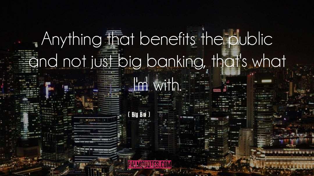 Big Boi Quotes: Anything that benefits the public