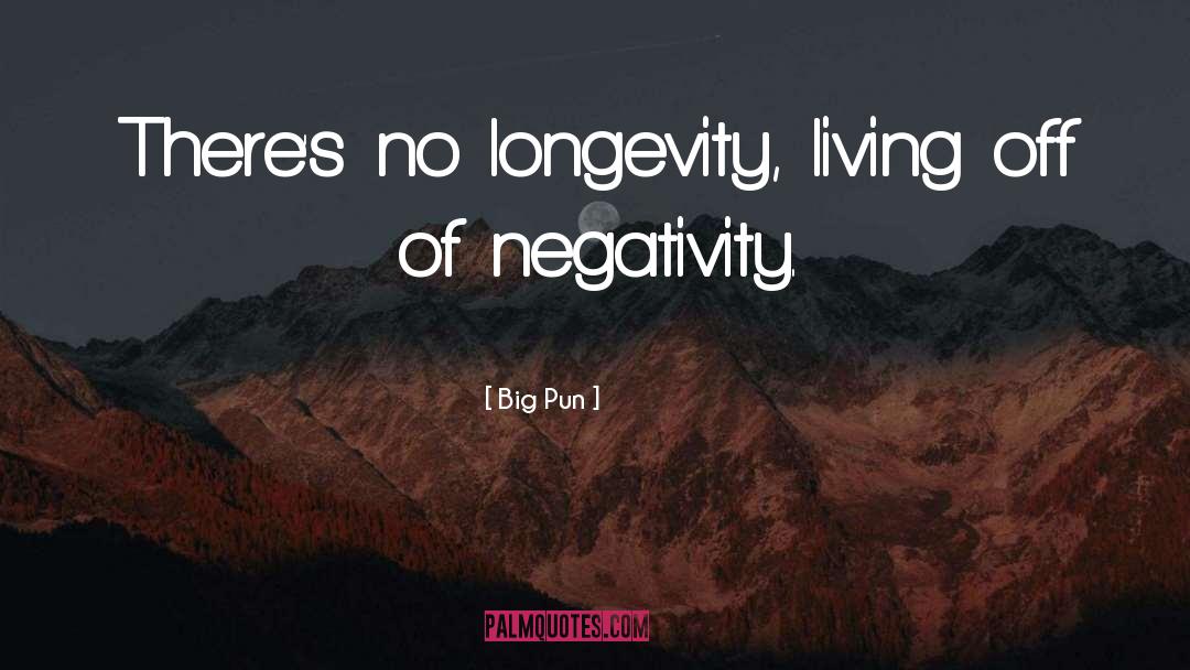 Big Pun Quotes: There's no longevity, living off