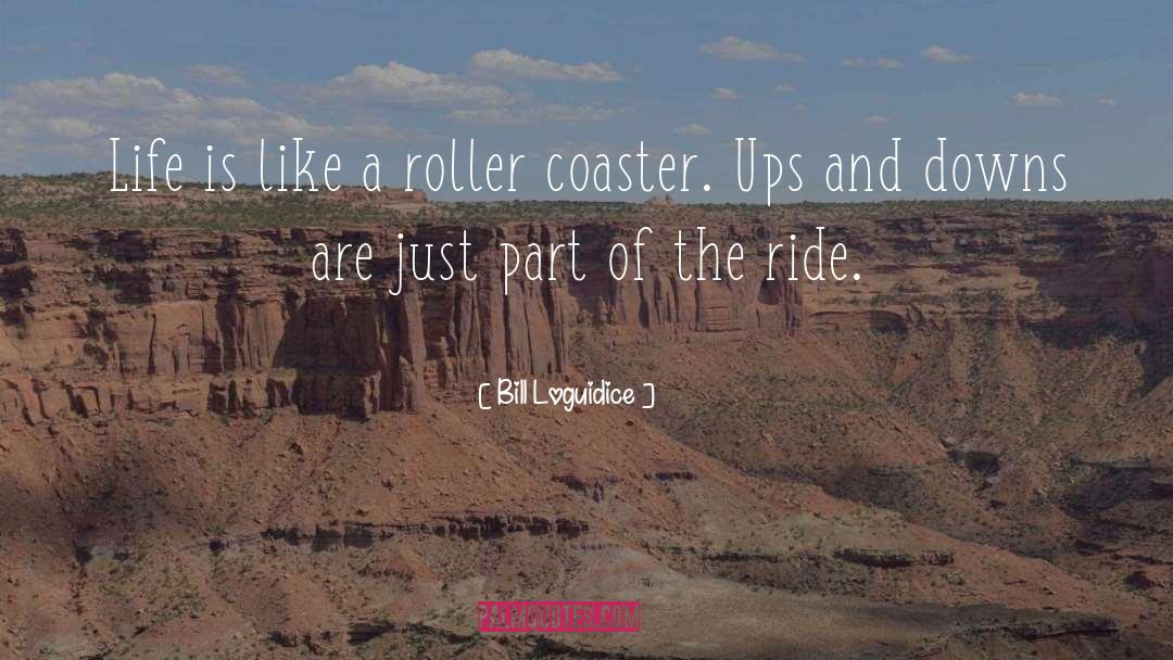 Bill Loguidice Quotes: Life is like a roller