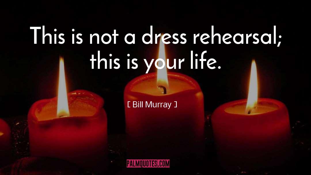 Bill Murray Quotes: This is not a dress