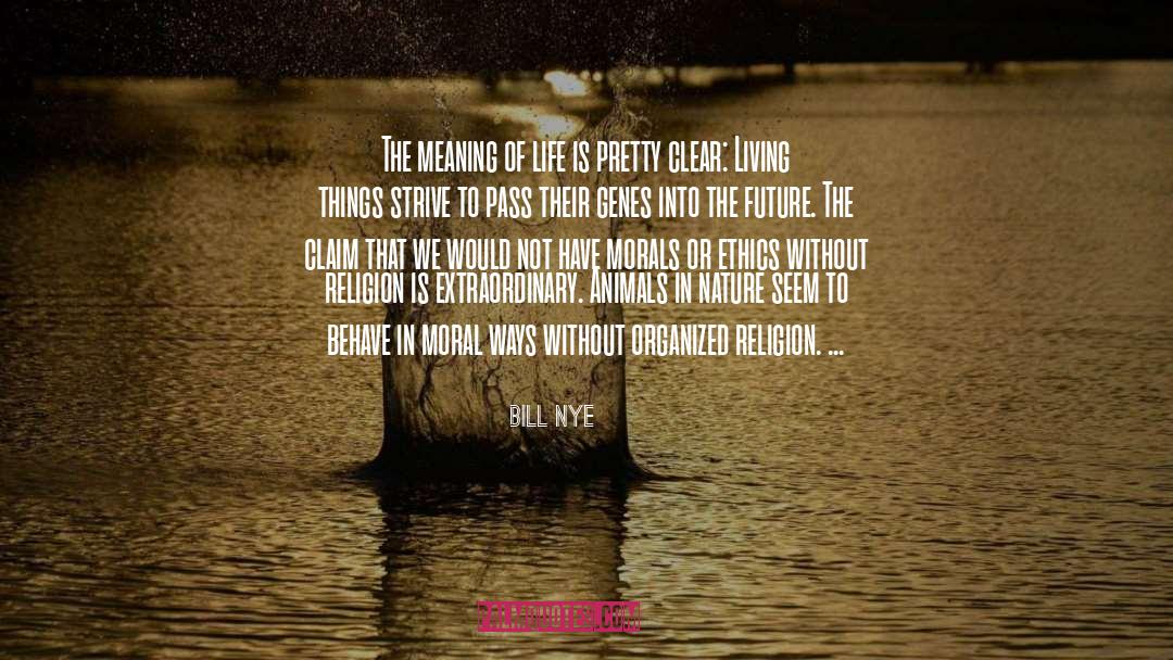 Bill Nye Quotes: The meaning of life is