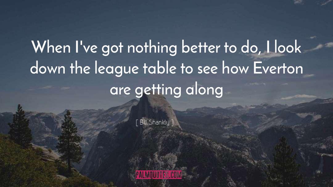 Bill Shankly Quotes: When I've got nothing better