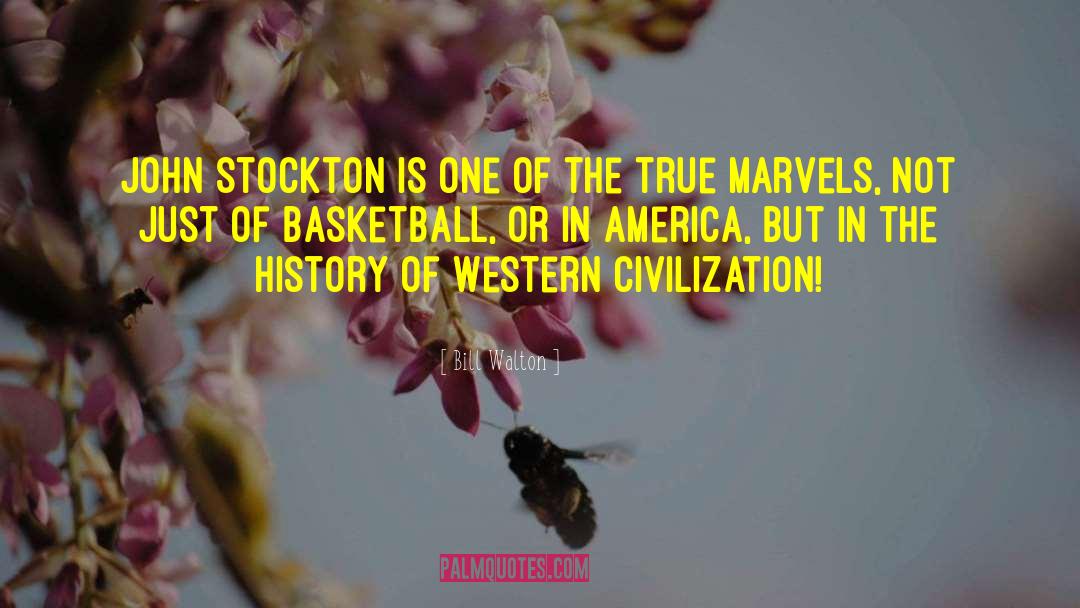 Bill Walton Quotes: John Stockton is one of