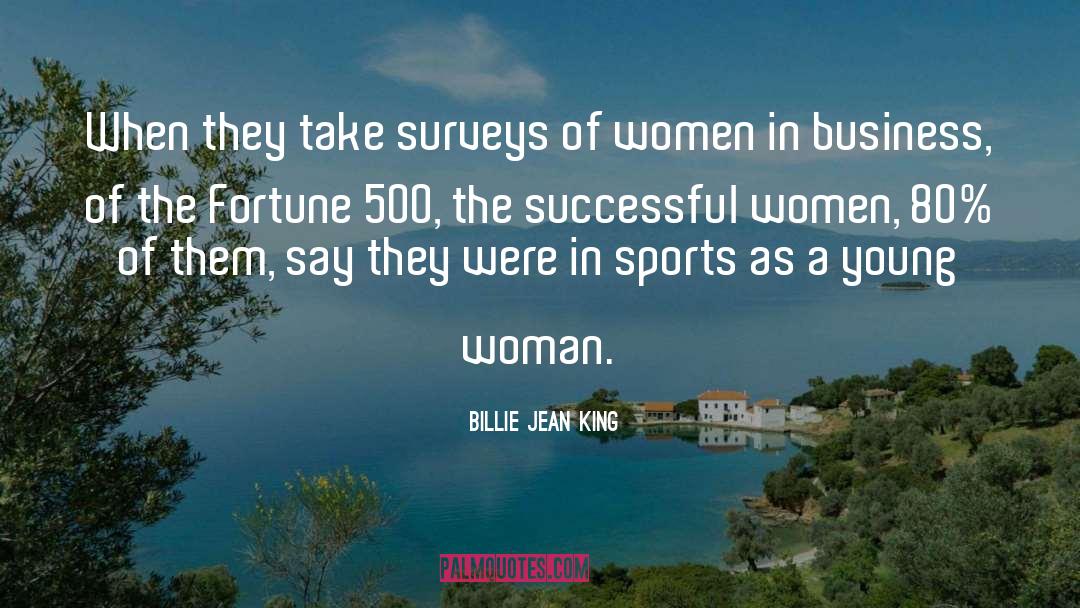 Billie Jean King Quotes: When they take surveys of