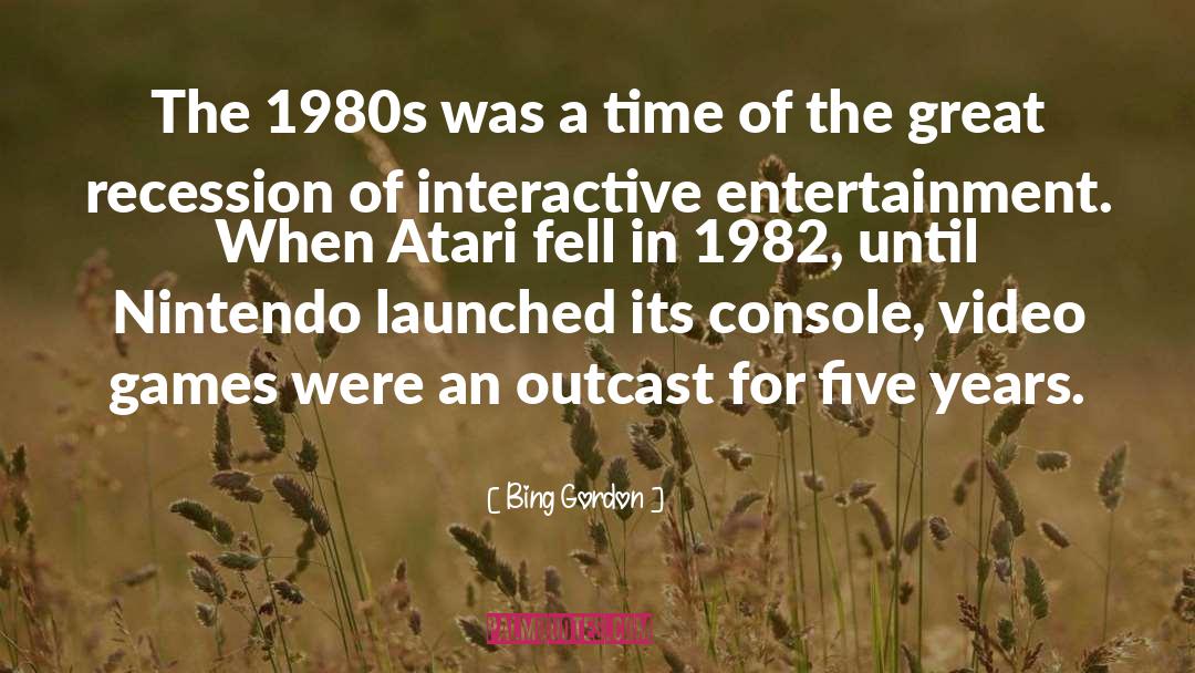 Bing Gordon Quotes: The 1980s was a time