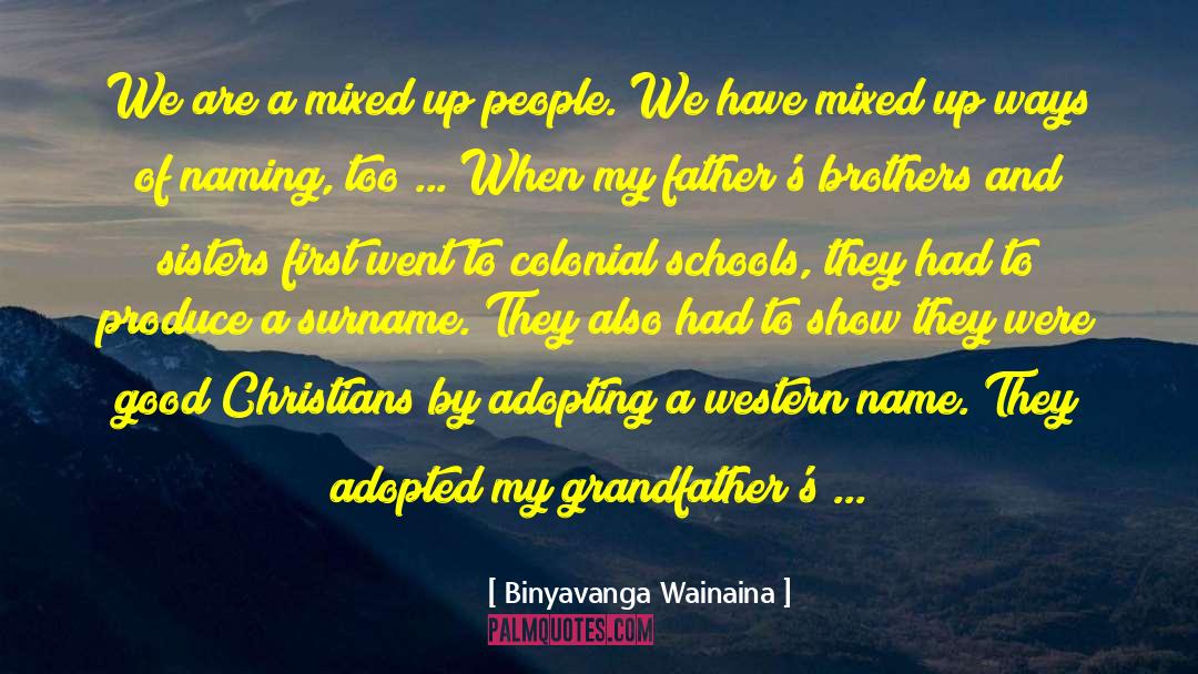 Binyavanga Wainaina Quotes: We are a mixed up