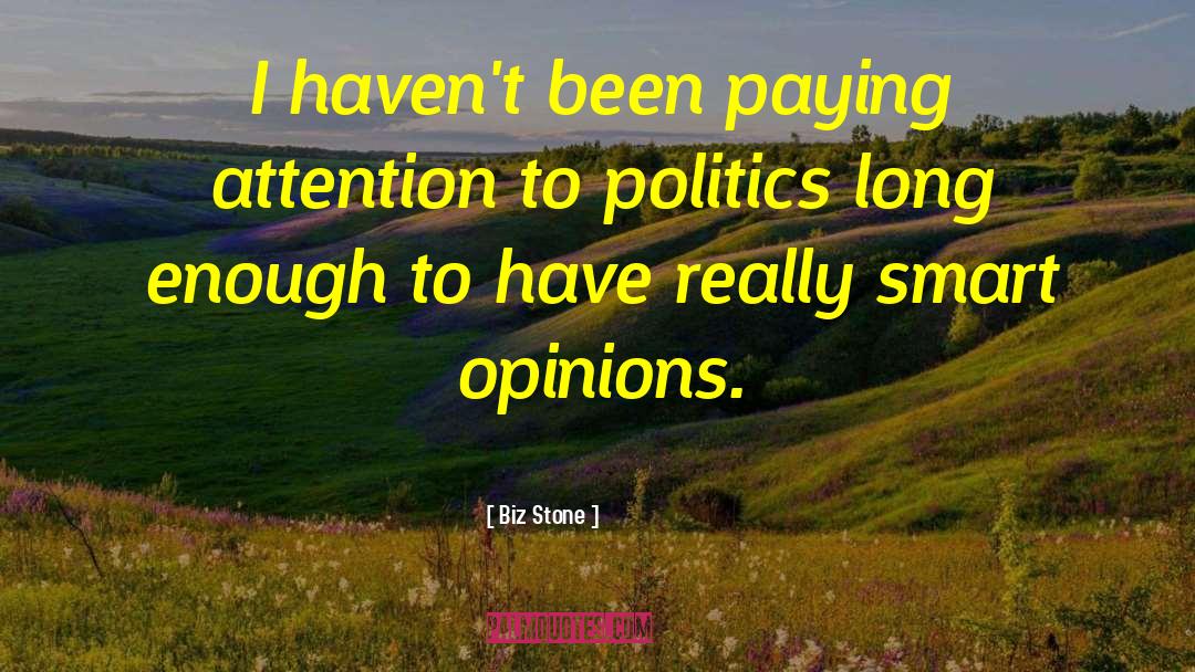 Biz Stone Quotes: I haven't been paying attention