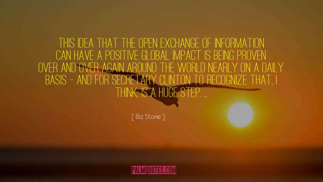Biz Stone Quotes: This idea that the open