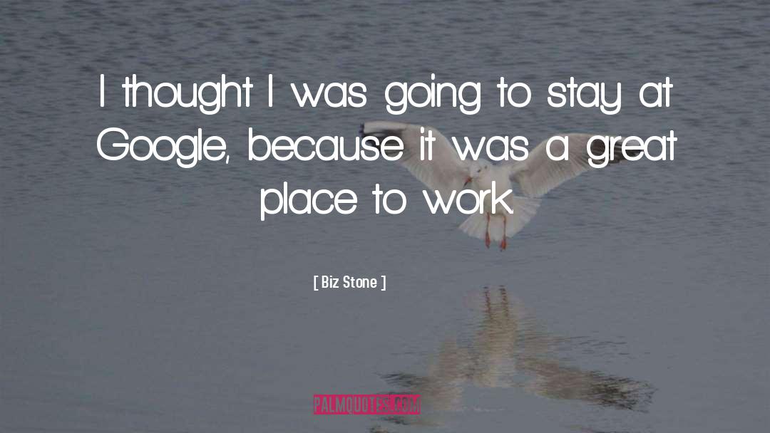 Biz Stone Quotes: I thought I was going