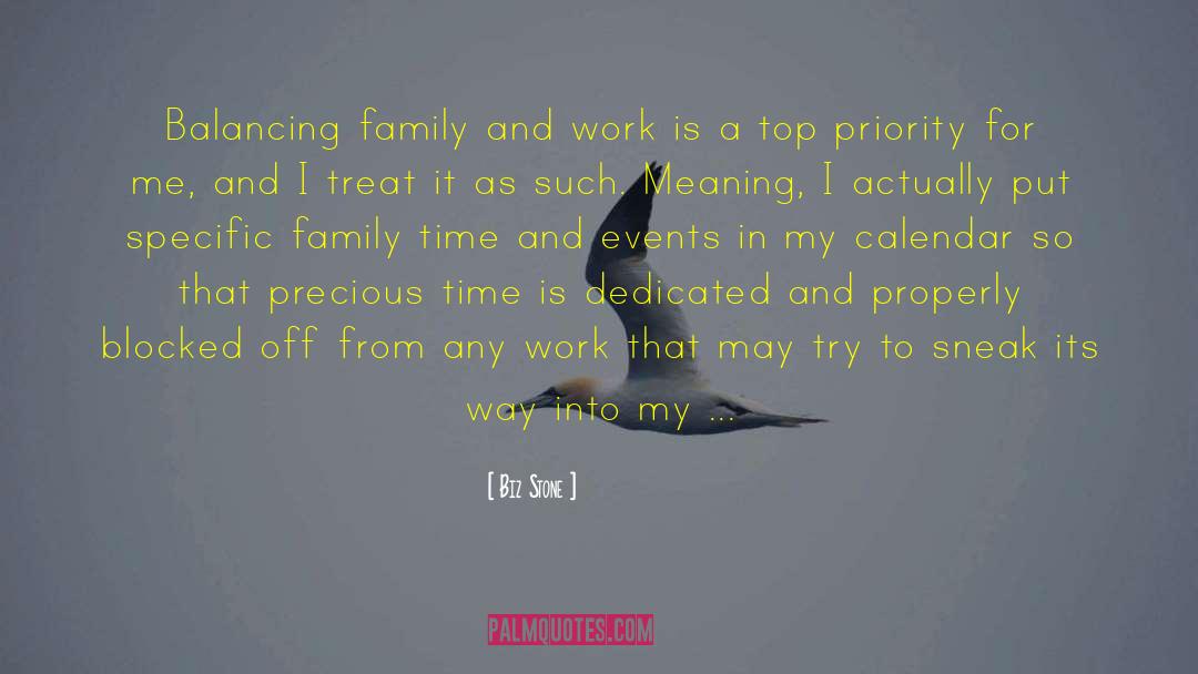 Biz Stone Quotes: Balancing family and work is
